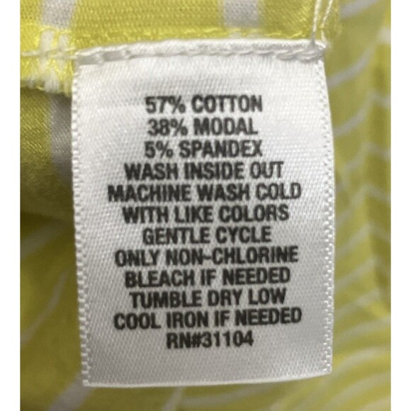 Crown & Ivy Striped Dolman Sleeve Casual Slouchy Top Women’s Size L - Picture 6 of 6